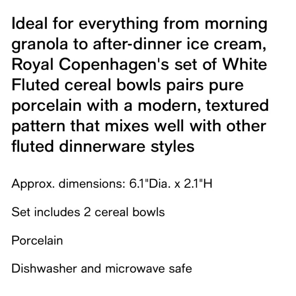 Royal copenhagen, 2 bowls - Picture 12 of 13
